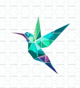Geometrischer Kolibri